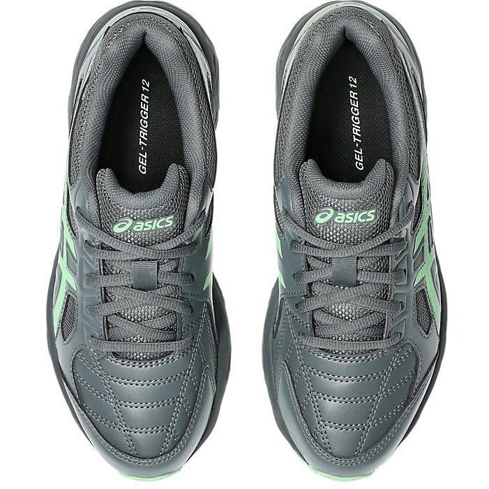 Asics Gel Trigger 12 TX GS - Kids Cross Training Shoes - Steel Grey/Menthol