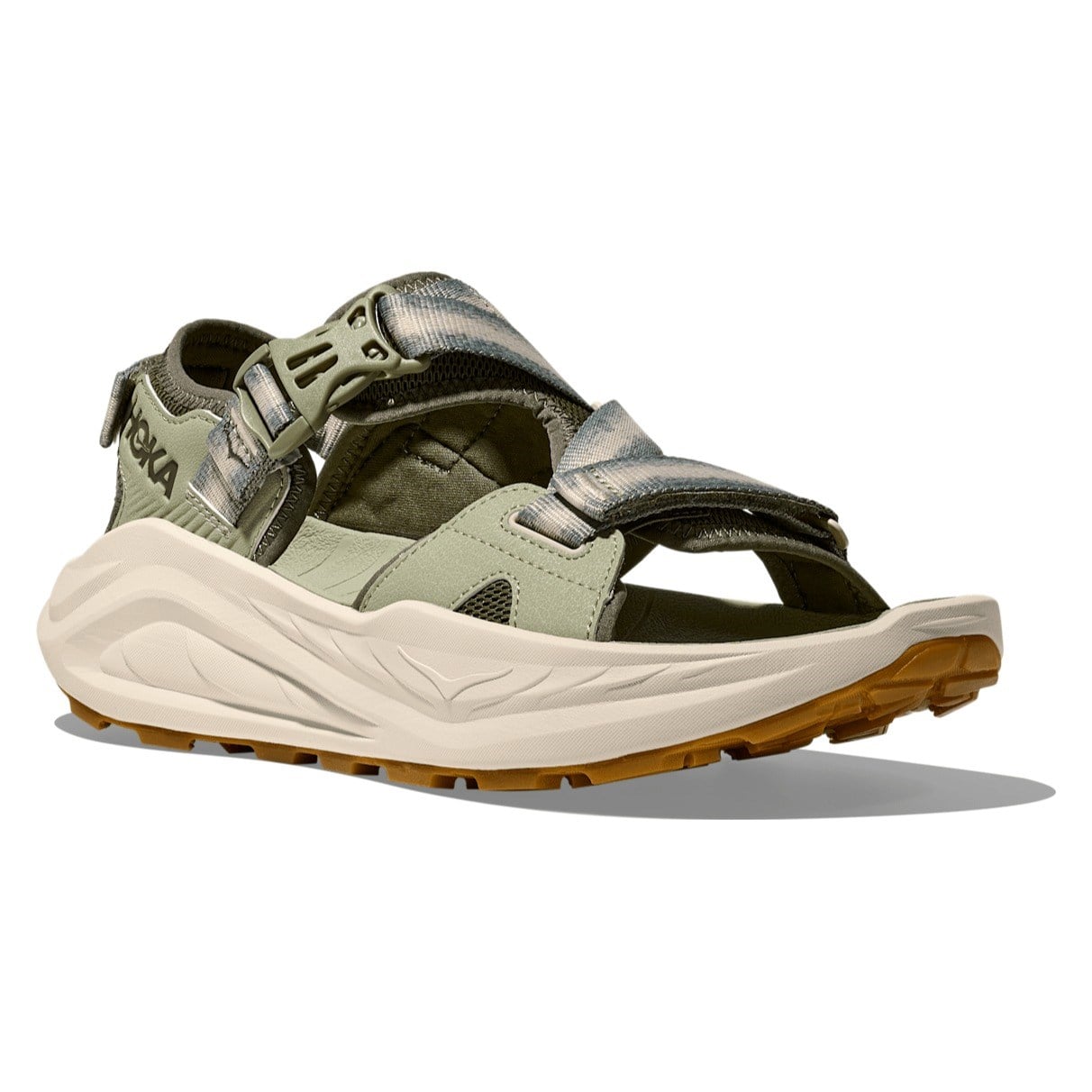 Hoka Infini Hike TC - Mens Hiking Sandals - Sea Moss/Oat Milk - image 7
