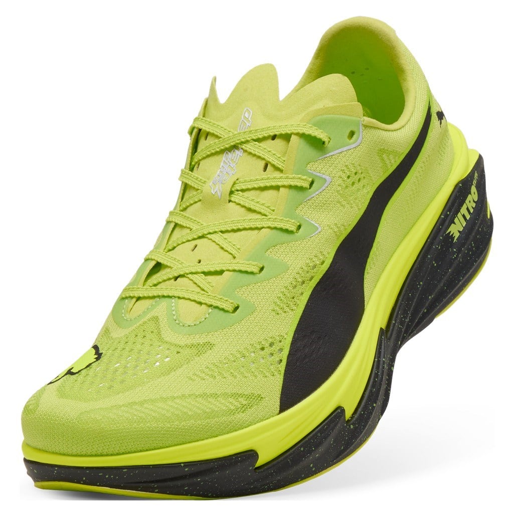 Puma Deviate Nitro Elite 4 - Mens Running Shoes - Sunny Lime/Puma Black - image 5