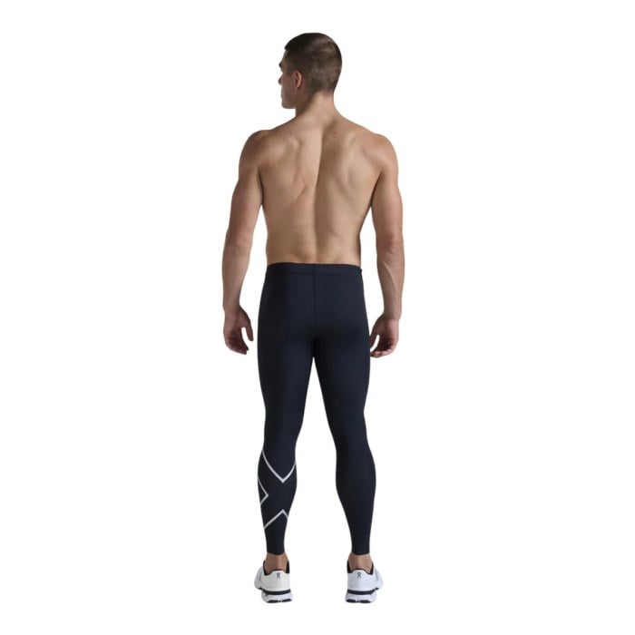 2XU Mens Compression Tights - Black/Silver - image 2