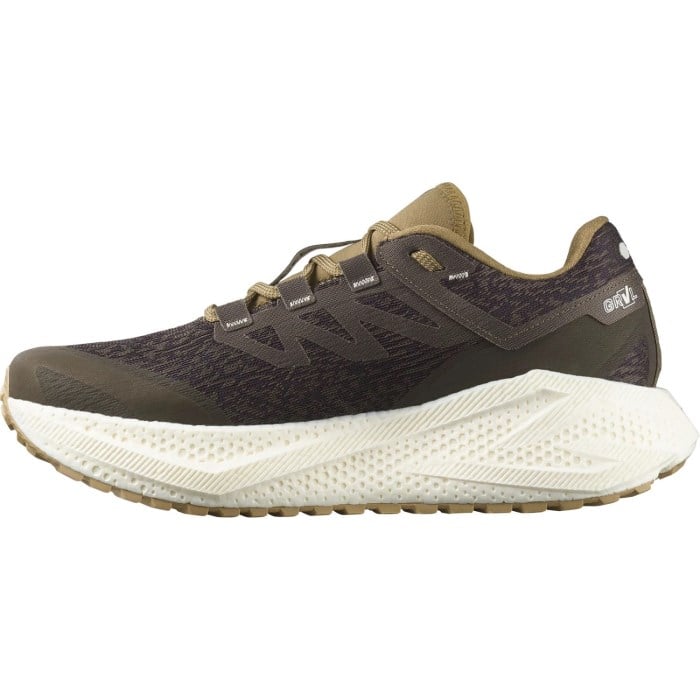 Salomon Aero Glide 3 GRVL - Mens Running Shoes - Wren/Vanilla Ice/Coyote Brown