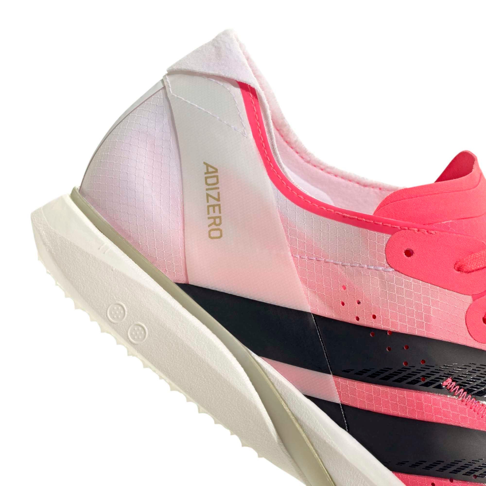 adidas Adizero Avanti - Unisex Long Distance Track Spikes - Solar Turbo/Core Black/Gold Metallic - image 8