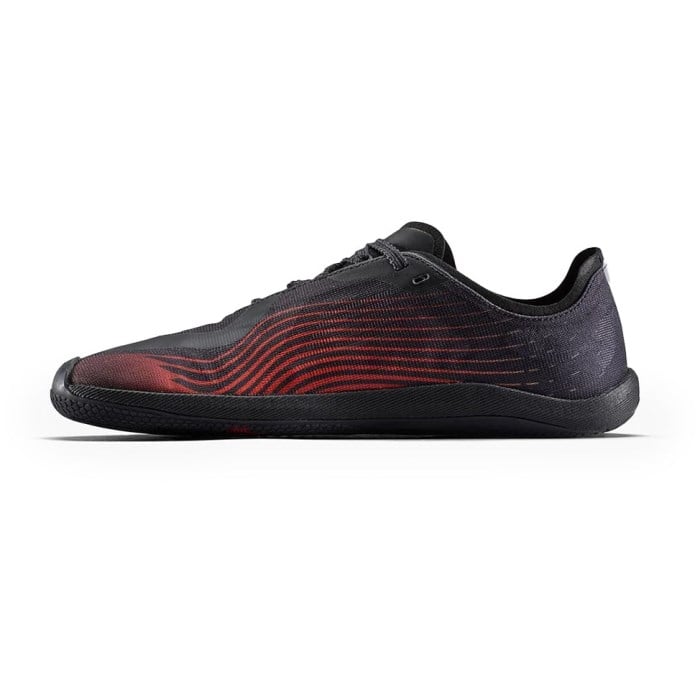 Vivobarefoot Primus Flow - Mens Running Shoes - Obsidian/Cherry Tomato