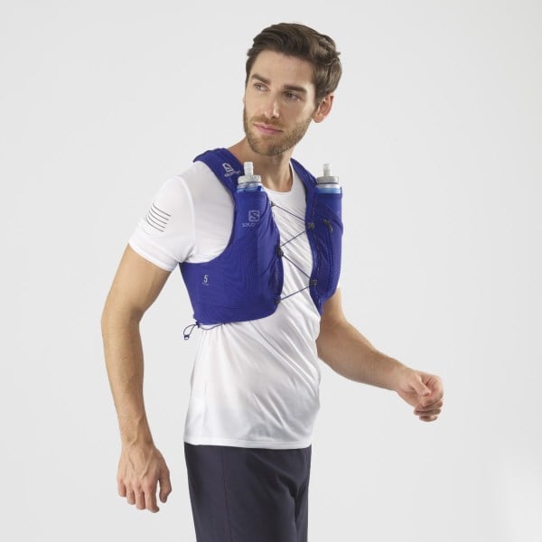 Salomon Advanced Skin 5 Set Trail Running Vest - Clematis Blue/Ebony