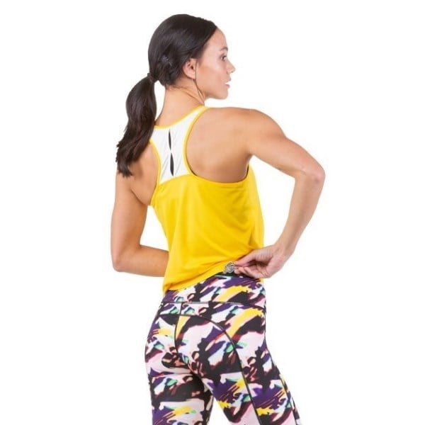 Ronhill Tech Revive Racer Womens Running Tank Top - Solar/Vanilla