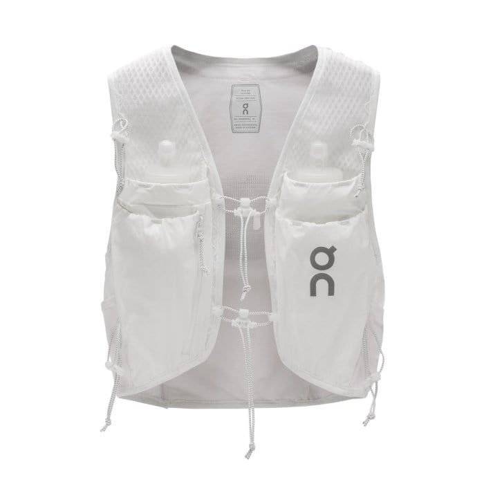 On Ultra Vest Pro with Flasks - White