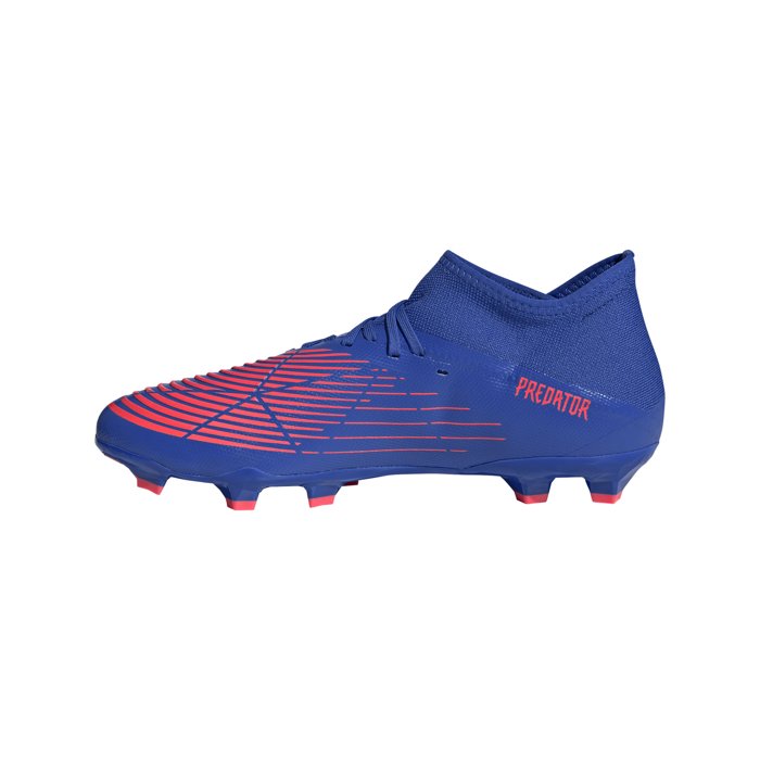 Adidas Predator Edge.3 - Firm Ground Mens Football Boots - High-Res Blue/Turbo