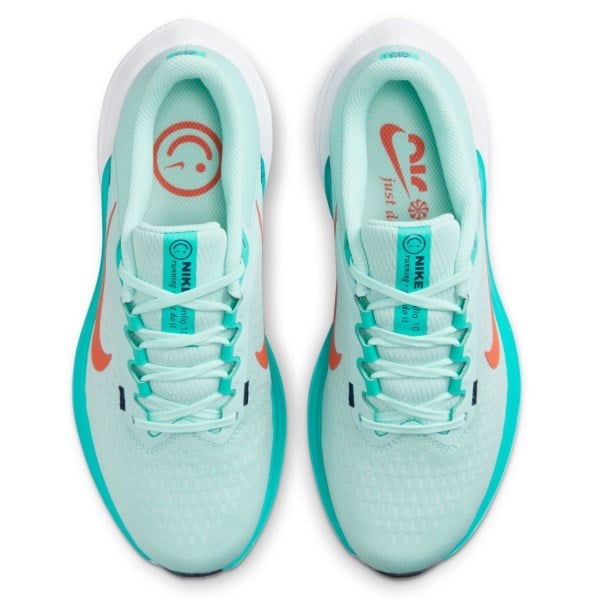 Nike Winflo 10 - Womens Running Shoes - Jade Ice/Picante Red/Clear Jade/White