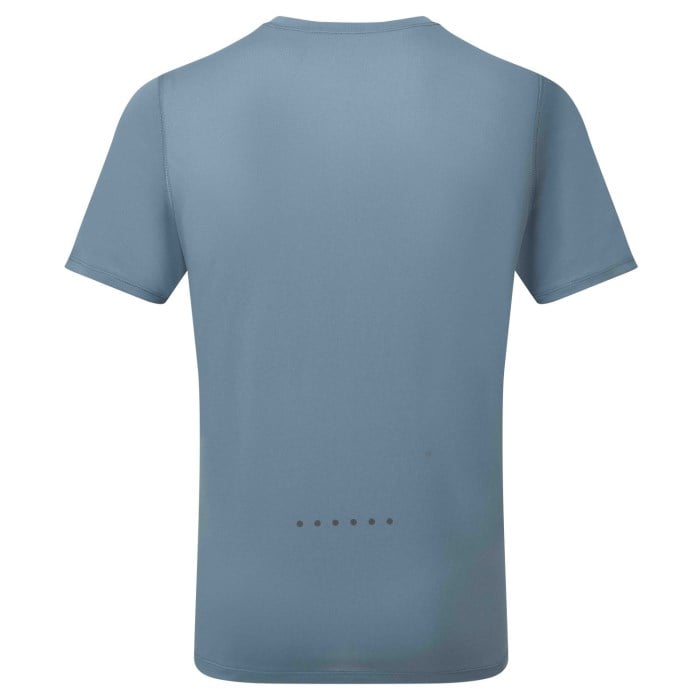 Ronhill Core Mens Short Sleeve Running T-Shirt - Lake/Bright White