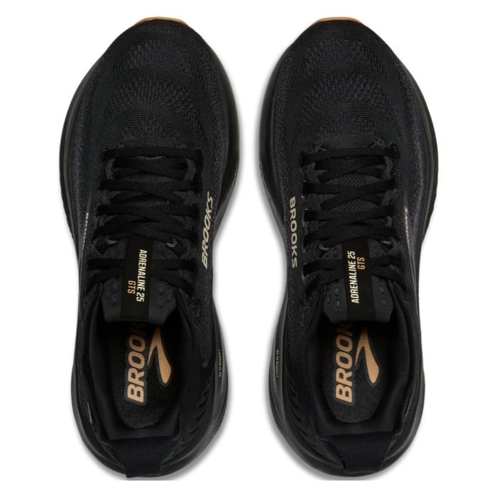 Brooks Adrenaline GTS 25 - Womens Running Shoes - Black/Biscuit - image 3
