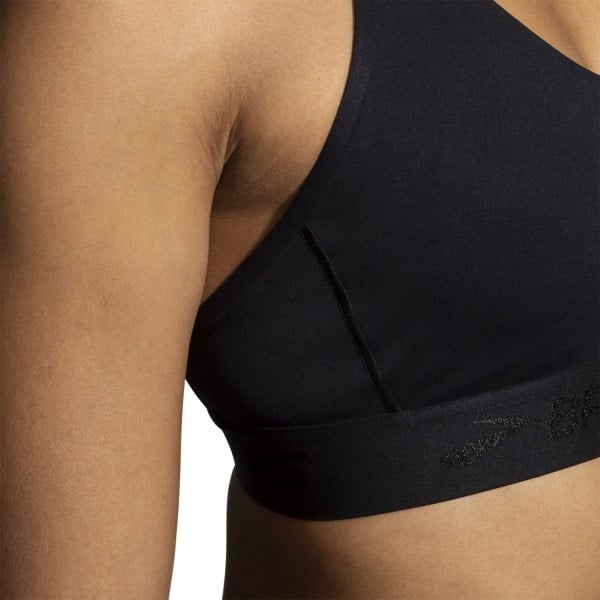 Brooks Drive Plunge 2.0 Womens Running Bra - Black