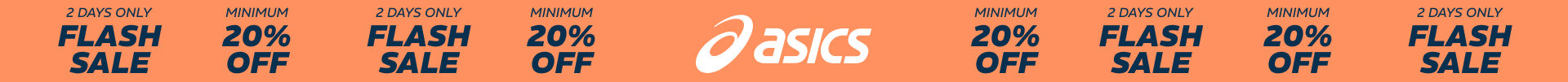 Asics Flash Sale