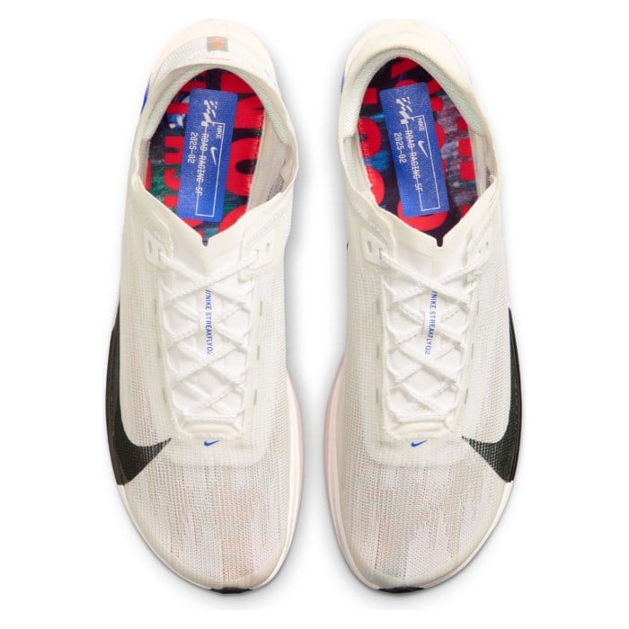 Nike Streakfly 2 CM - Mens Racing Shoes - White/Black/Racer Blue/Bright Crimson - image 3