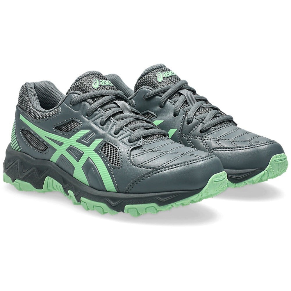Asics Gel Trigger 12 TX GS - Kids Cross Training Shoes - Steel Grey/Menthol