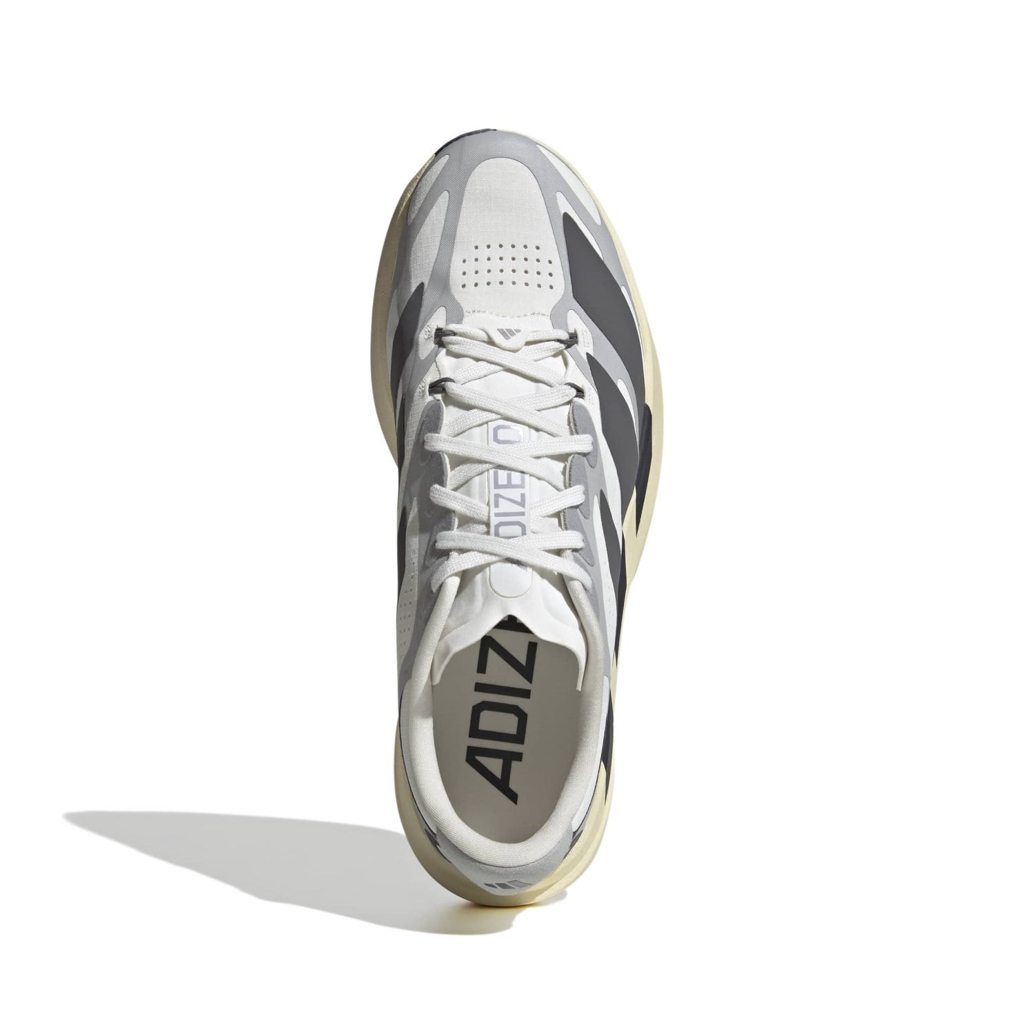 adidas Adizero Evo SL EXO - Mens Running Shoes - Core White/Utility Black/Grey Two - image 3