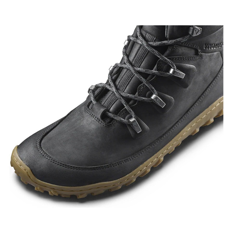 Vivoarefoot Tracker Leather AT II FG - Mens Hiking Boots - Obsidian - image 8