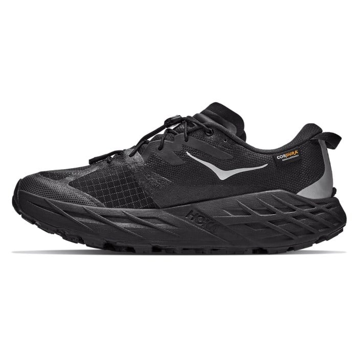 Hoka Speedgoat 7 GTX - Womens Trail Running Shoes - Black/Carbon Black - image 2