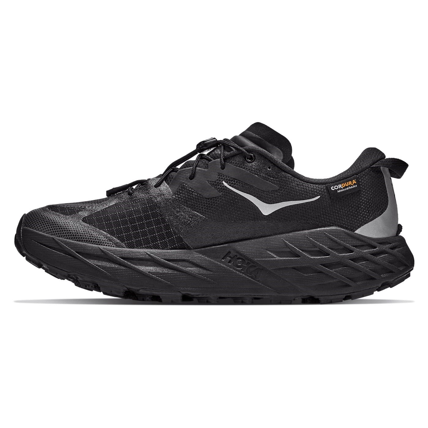 Hoka Speedgoat 7 GTX - Womens Trail Running Shoes - Black/Carbon Black - image 2