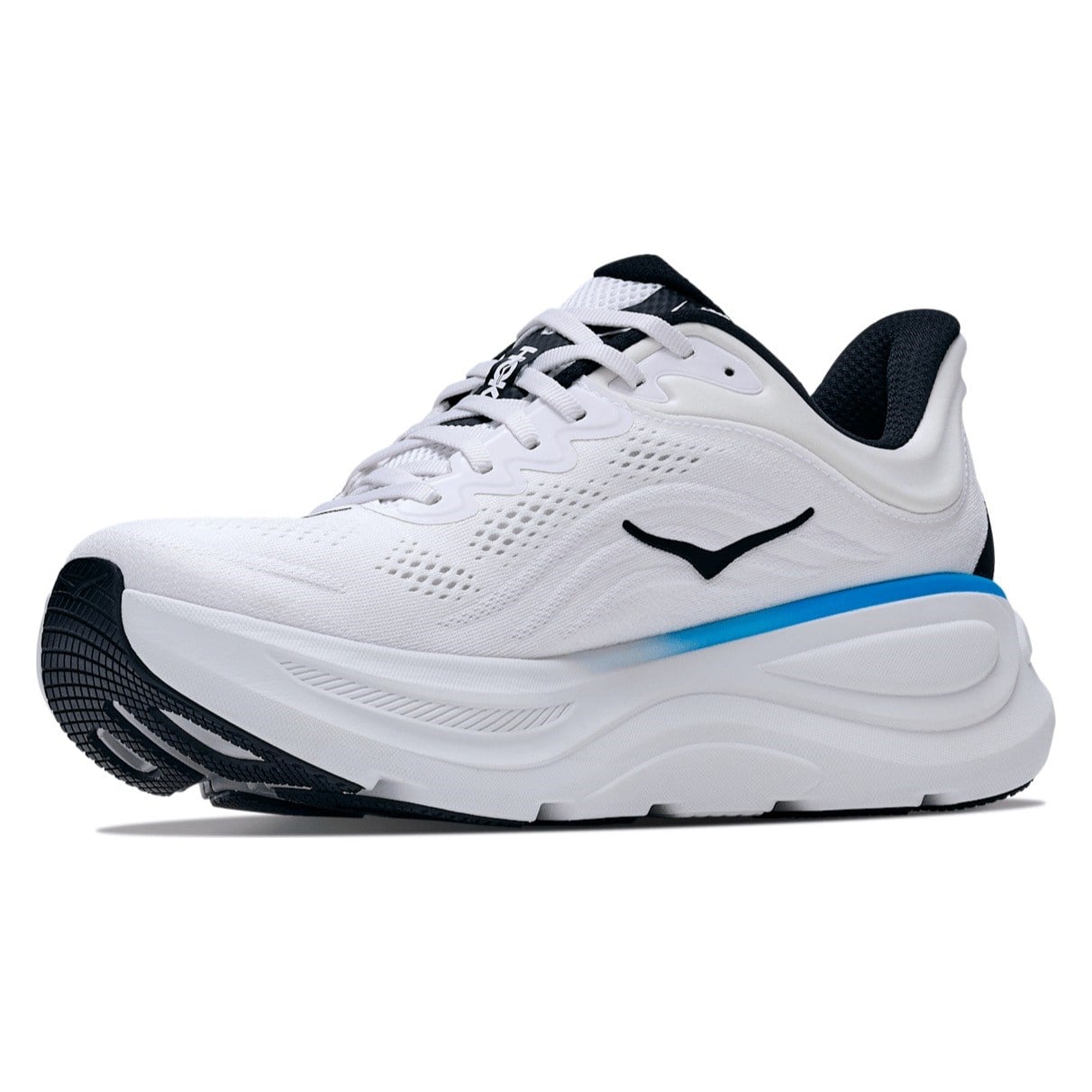 Hoka Bondi 9 - Mens Running Shoes - Frost/Black - image 7