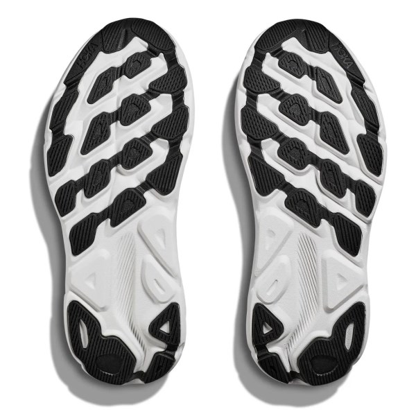 Hoka Clifton 9 - Mens Running Shoes - Blanc De Blanc/Virtual Blue