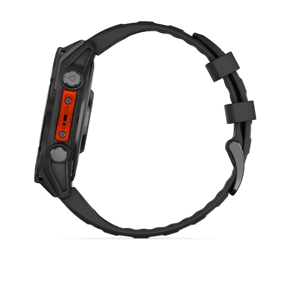 Garmin Fenix 8 47mm Premium Multisport Watch - Slate Gray/Black Silicone Band - image 8