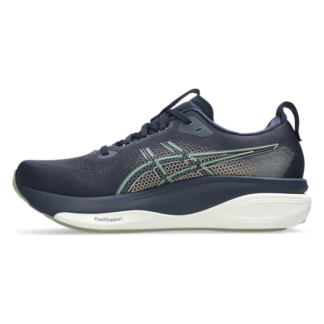 Asics Gel Kayano 33 - Mens Running Shoes - Midnight/Khaki Green - image 2