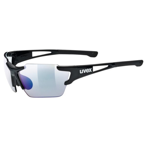 UVEX Sportstyle 803 Race Variomatic Light Reacting Multi Sport Sunglasses - Small - Black