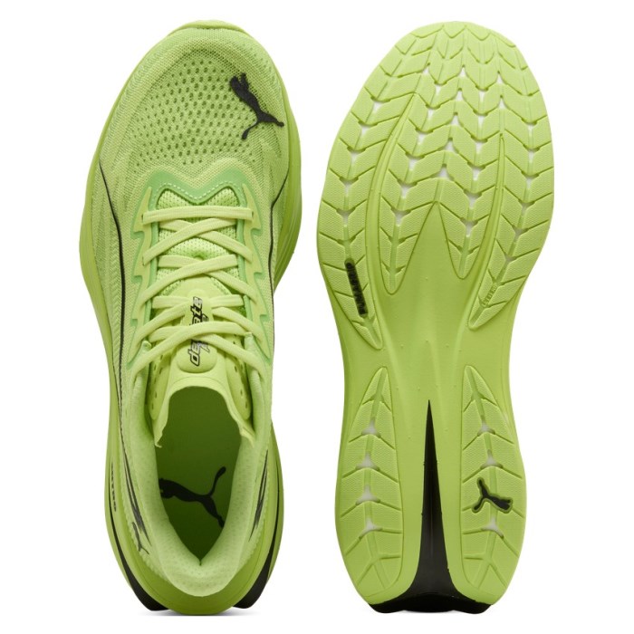 Puma Deviate Pure Nitro - Mens Running Shoes - Sunny Lime/Puma Black - image 6