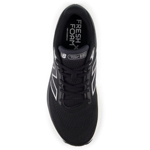 New Balance Fresh Foam X 880v14 - Mens Running Shoes - Black/Sea Salt/Silver Metallic
