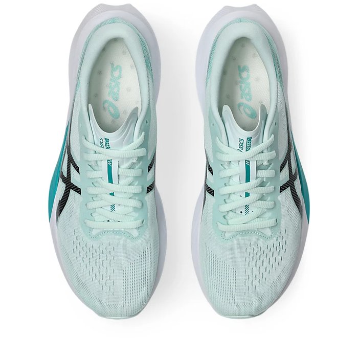 Asics Magic Speed 4 - Womens Road Racing Shoes - Soothing Sea/Black