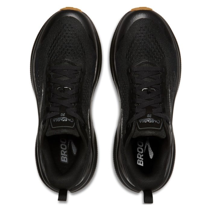 Brooks Cascadia 20 - Mens Trail Running Shoes - Black/Ebony/Gum - image 3