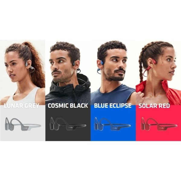 AfterShokz AeroPex Bone Conduction Open Ear Headphones - Blue Eclipse