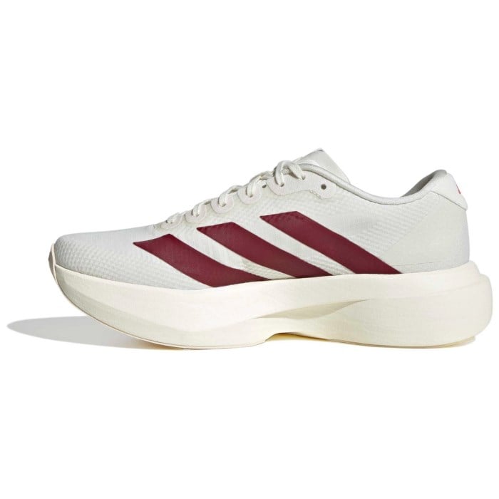 adidas Adizero Evo SL Woven - Womens Running Shoes - Off White/Shadow Red/Preloved Scarlet