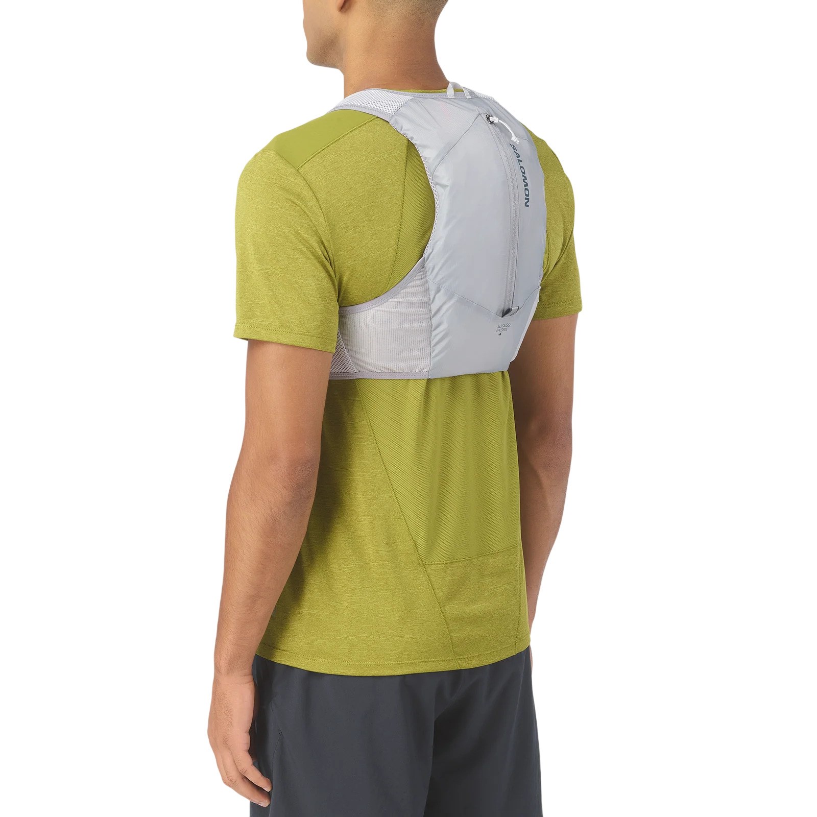 Salomon Hydra Access Vest 4 One Unisex Running Vest with Flask - Alloy/Grey Violet - image 4