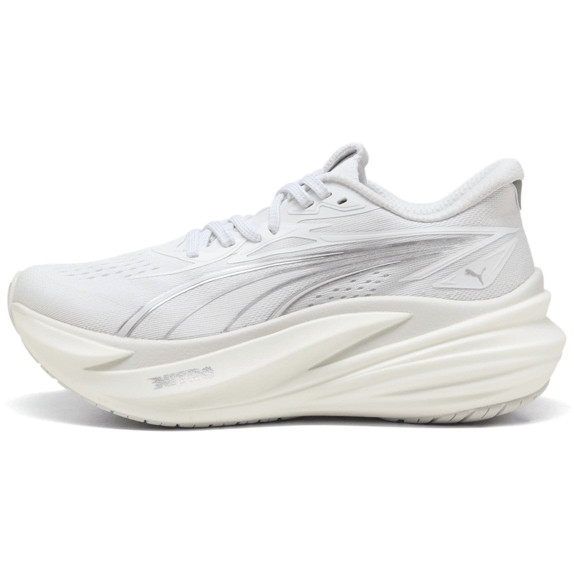 Puma MagMax Nitro 2 - Womens Running Shoes - Puma White/Puma Silver