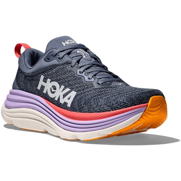 Hoka Gaviota 5 - Womens Running Shoes - Anchor/Grapefruit