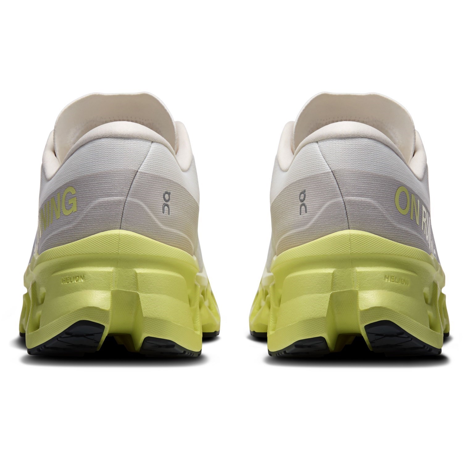 On Cloudmonster 3 - Mens Running Shoes - Ivory/Limelight - image 5