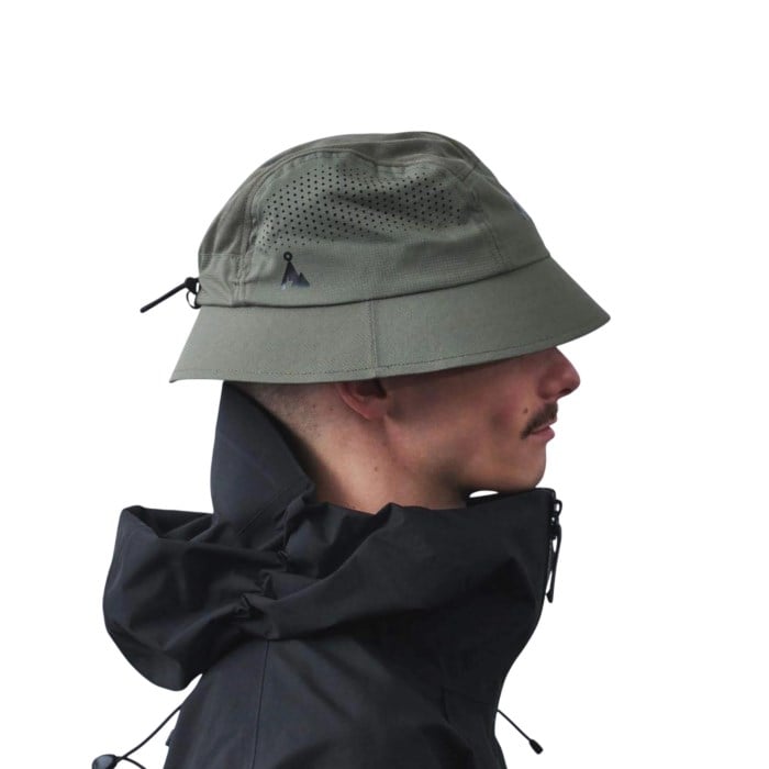 Vaga Feather Bucket Hat - Taupe - image 3