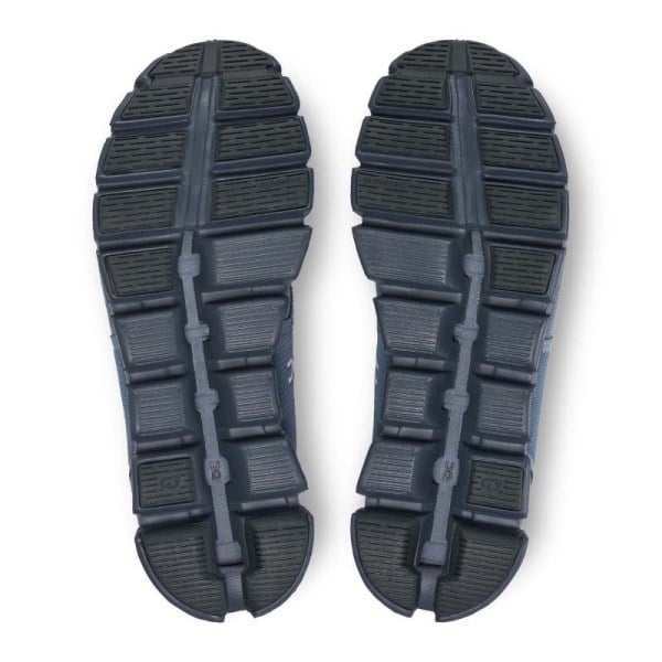 On Cloud 5 Waterproof - Mens Running Shoes - Metal/Navy