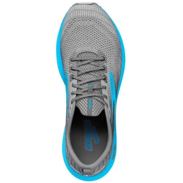 Brooks Revel 6 - Mens Running Shoes - Blackened Pearl/Blue