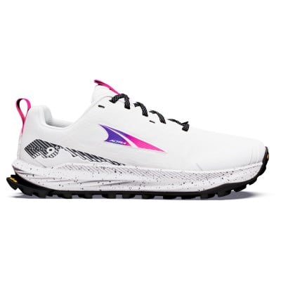 Altra Lone Peak 9+ - Womens Trail Running Shoes - Vaporous Gray/Knockout Pink/Black