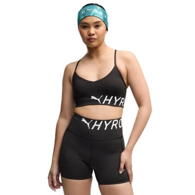 Puma x Hyrox PWRMode Womens Strappy Sports Bra - Puma Black