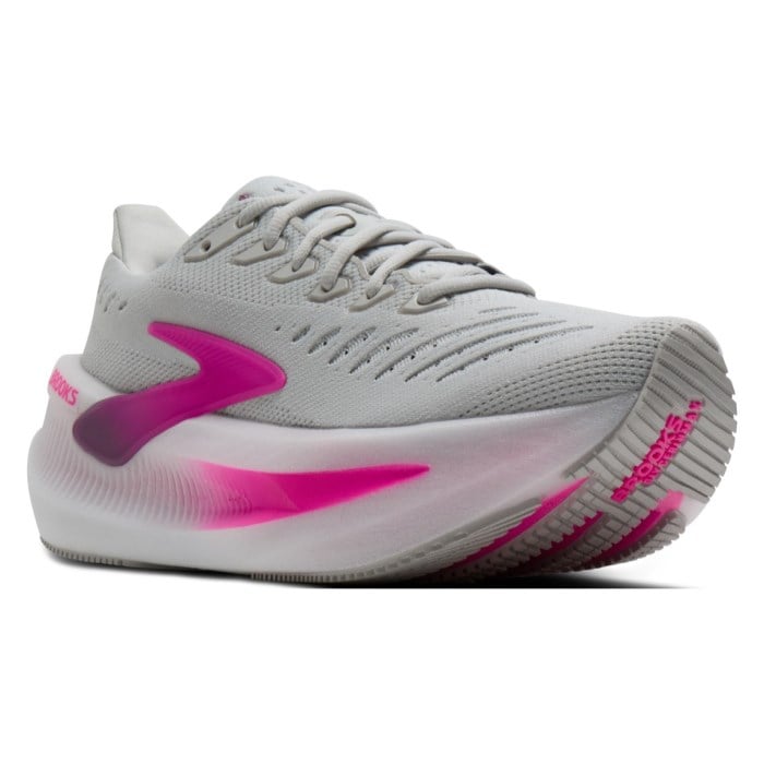 Brooks Glycerin Max 2 - Womens Running Shoes - Oyster/Argyle/Cyber Pink - image 6
