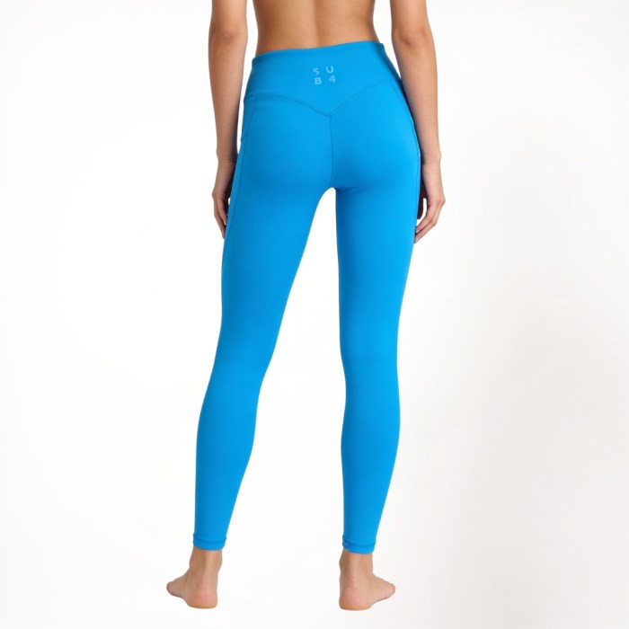 SUB4 Pulse Full Length Leggings - Blue Star