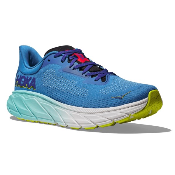 Hoka Arahi 7 - Mens Running Shoes - Virtual Blue/Cerise