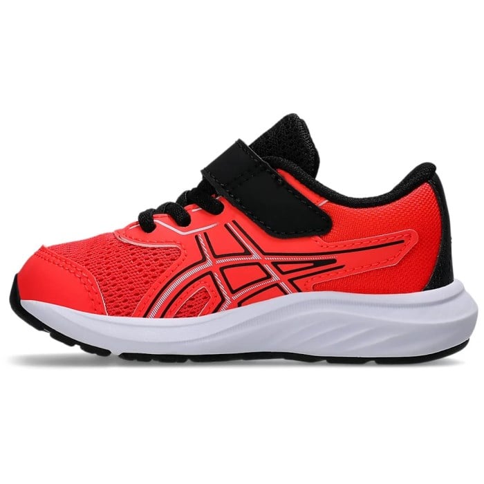 Asics Contend 9 TS - Kids Running Shoes - Flash Red/Blue Fade
