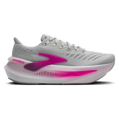 Brooks Glycerin Max 2 - Womens Running Shoes - Oyster/Argyle/Cyber Pink