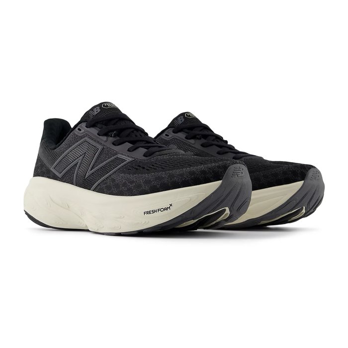 New Balance Fresh Foam X 1080v14 - Womens Running Shoes - Black/Phantom/Sea Salt