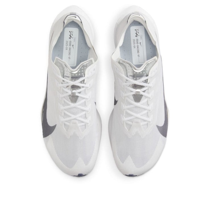 Nike ZoomX Vaporfly 4 - Mens Racing Shoes - White/Gridiron/Obsidian