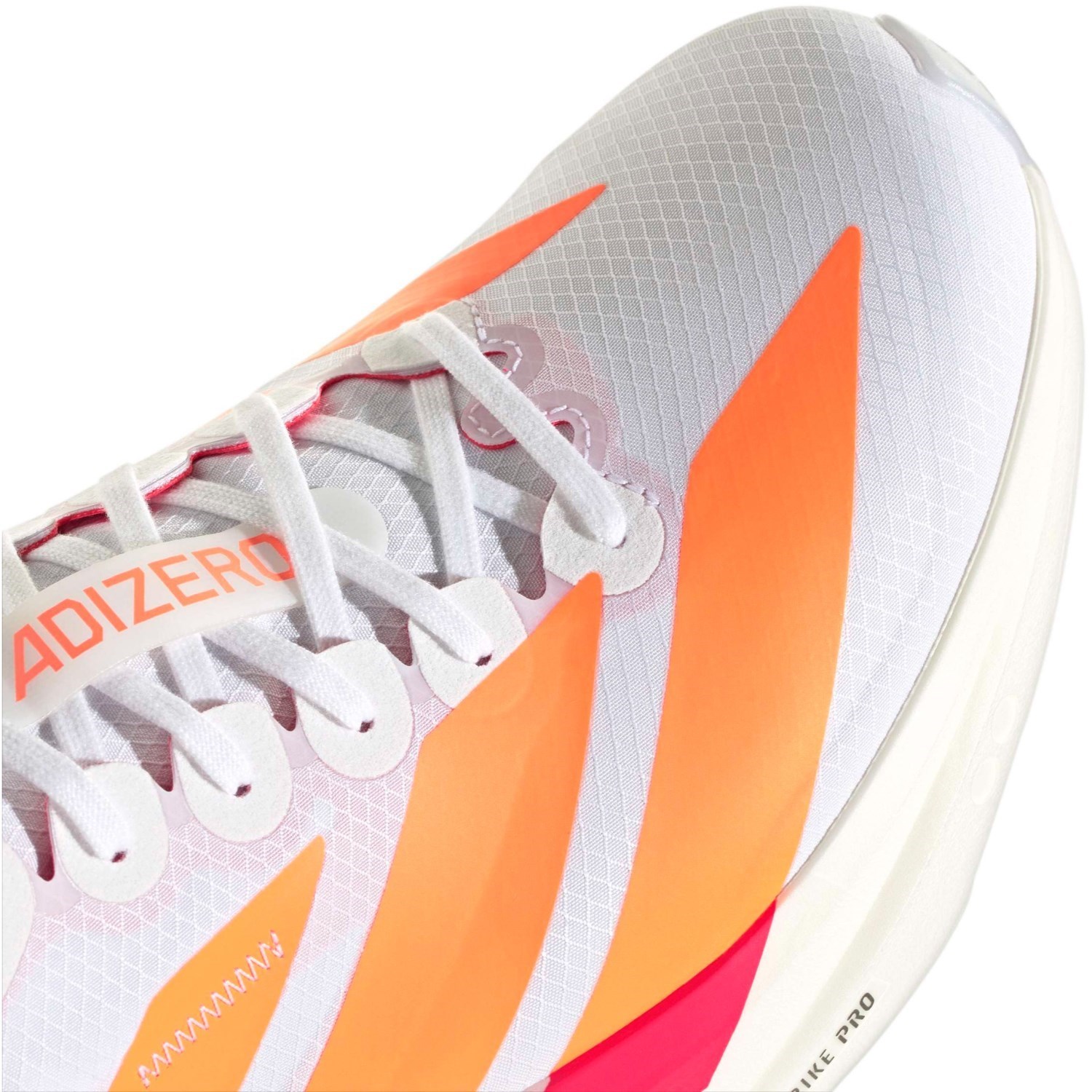 adidas Takumi Sen 11 - Mens Running Shoes - Cloud White/Lucid Orange/Lucid Red